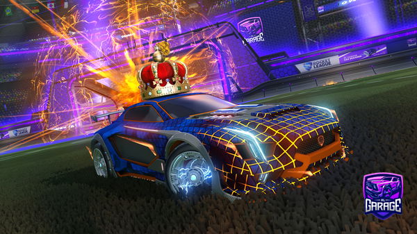 A Rocket League car design from ckeltonval