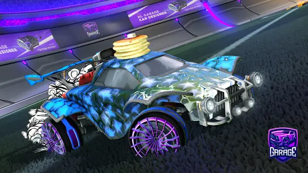 A Rocket League car design from kasenpad