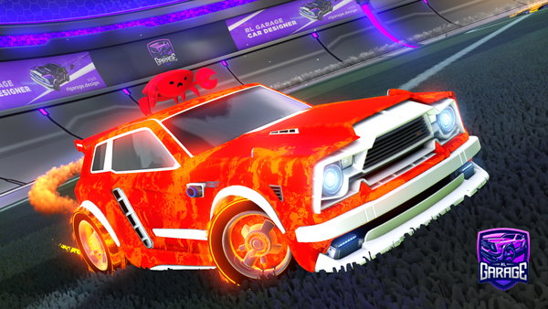 A Rocket League car design from Lubo0712