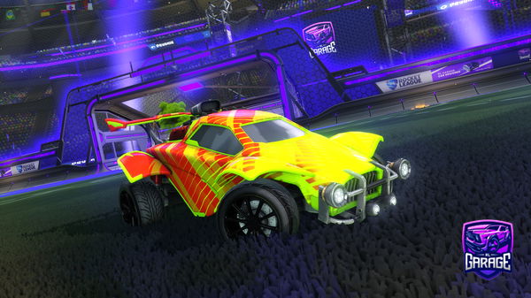 A Rocket League car design from holypickel