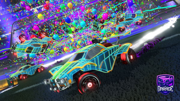 A Rocket League car design from Sleepless8