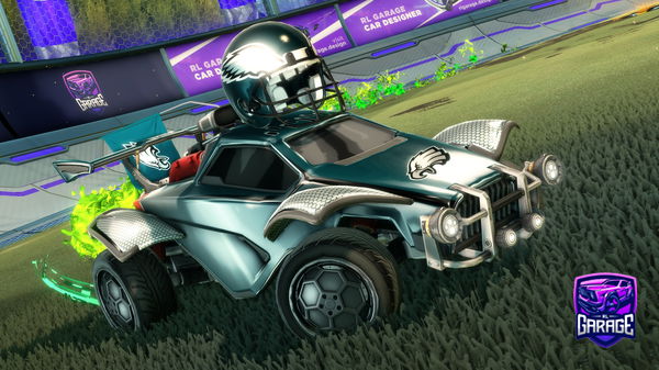 A Rocket League car design from RyanCfrone