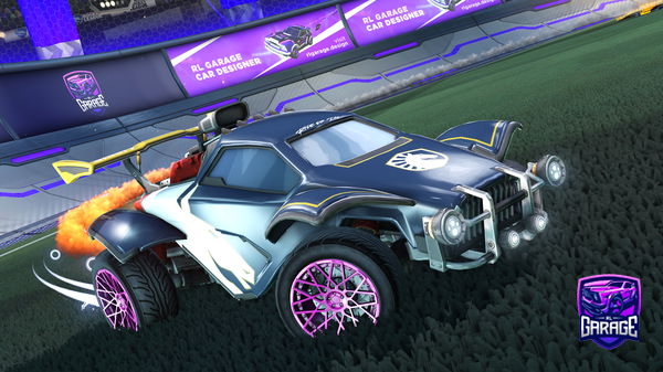 A Rocket League car design from Vergatanazos