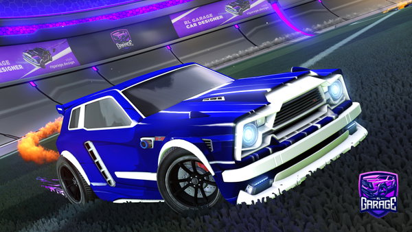 A Rocket League car design from Panda_Gaming249