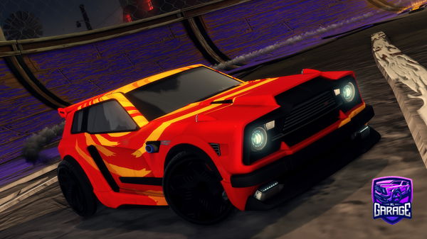 A Rocket League car design from always_12