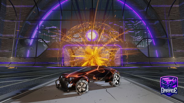 A Rocket League car design from HELL78