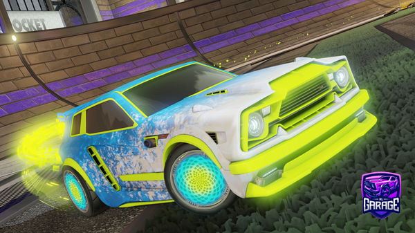 A Rocket League car design from Gruellingdragon