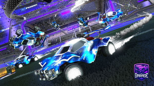 A Rocket League car design from zenix_fire74