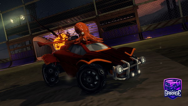 A Rocket League car design from Goatedonswitch