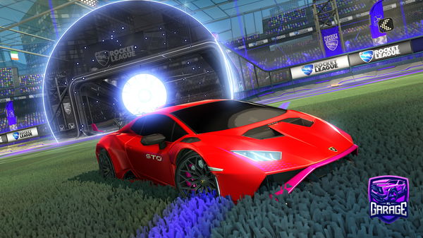 A Rocket League car design from Fuzzybone9