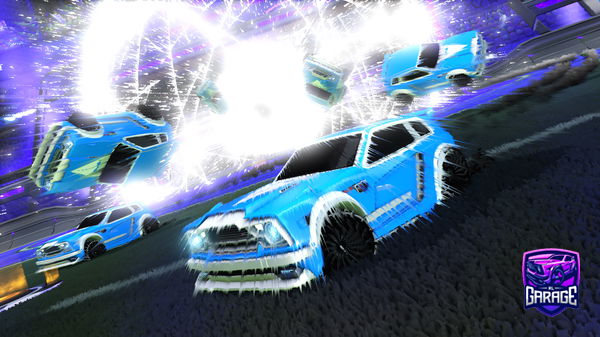 A Rocket League car design from PotatoToast