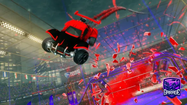 A Rocket League car design from vePz