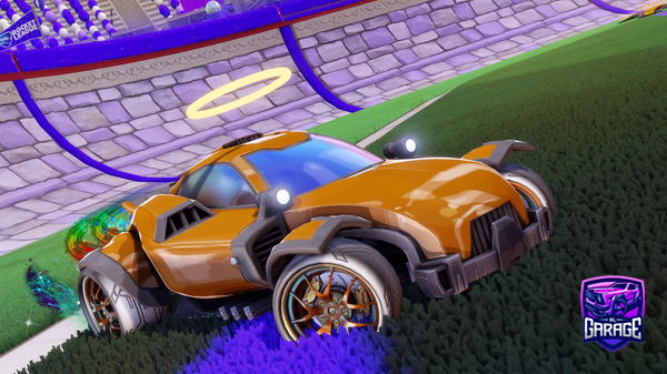 A Rocket League car design from rainergeis