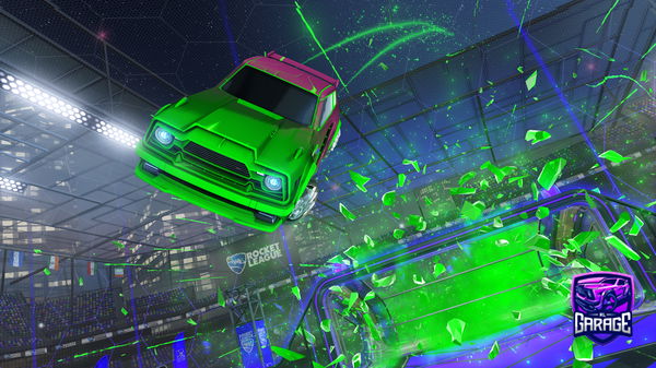 A Rocket League car design from CKXEditz