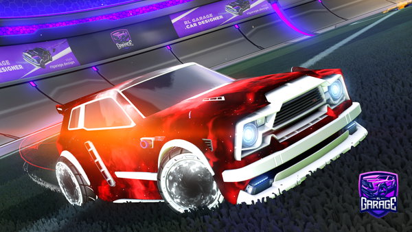 A Rocket League car design from TommyR