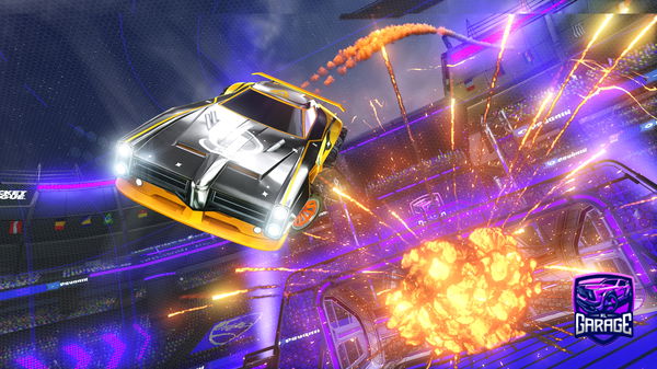 A Rocket League car design from koldfreg