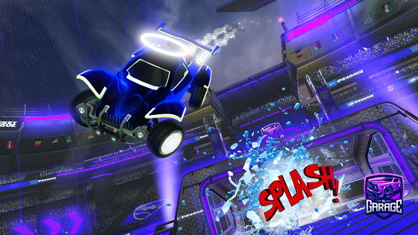 A Rocket League car design from MrJerold