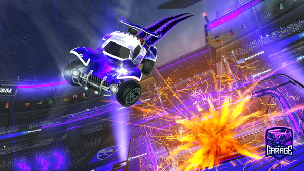 A Rocket League car design from FuseCinnamon