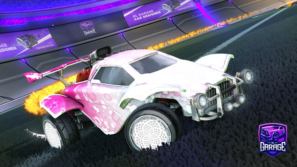 A Rocket League car design from DCN-J7