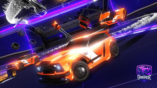 A Rocket League car design from lucakat