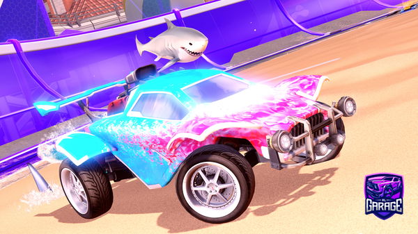 A Rocket League car design from Untitled_Shark