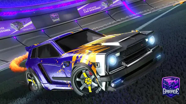 A Rocket League car design from Mattattack0820
