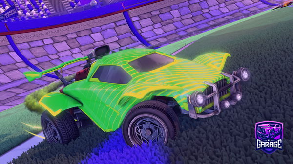 A Rocket League car design from Kwagga73