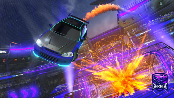 A Rocket League car design from edgarar123