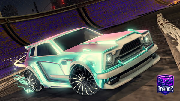 A Rocket League car design from Shyyfty