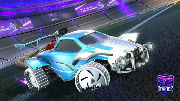 A Rocket League car design from ray-one-go
