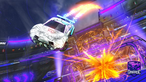 A Rocket League car design from Fefekim1107