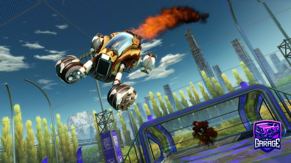 A Rocket League car design from ShrIIk