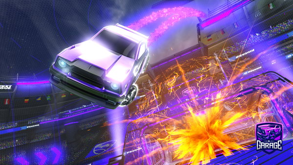 A Rocket League car design from Agusbear