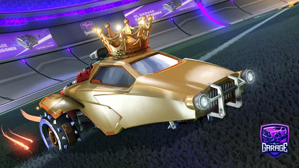 A Rocket League car design from monkey_gaming13