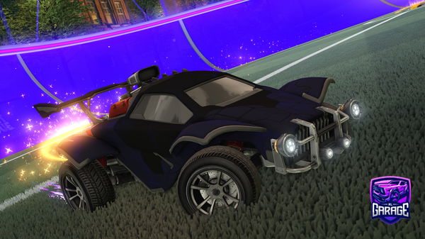 A Rocket League car design from CRYPTONSAB