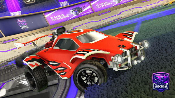 A Rocket League car design from Cane_bagnato_XD