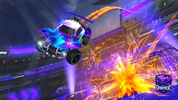 A Rocket League car design from Qtpudgex