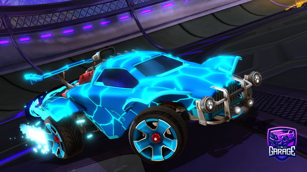 A Rocket League car design from 46U5H4CK3R