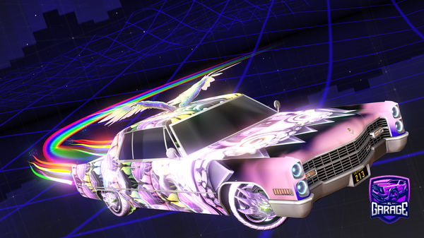 A Rocket League car design from TopBinner