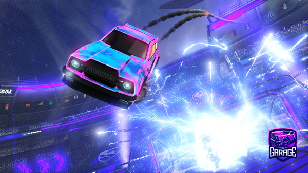 A Rocket League car design from SonicGhost