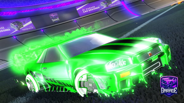 A Rocket League car design from Milesgamerb