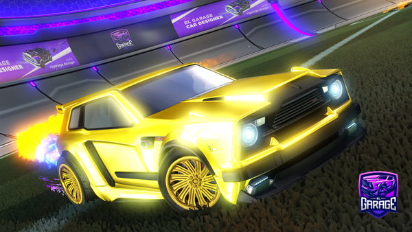 A Rocket League car design from Matthhhzx