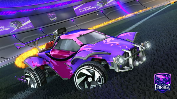 A Rocket League car design from Pman214975