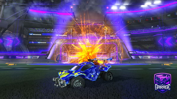 A Rocket League car design from Top500RLSSL