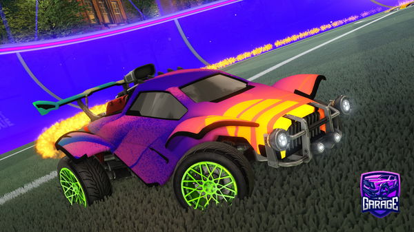 A Rocket League car design from Sheluvvsmyst