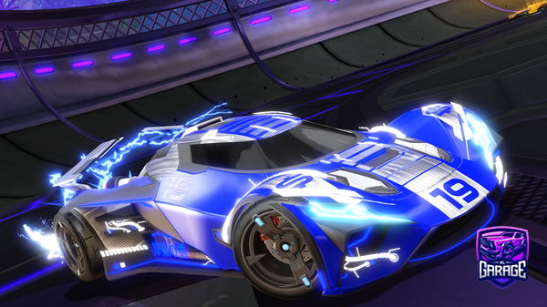 A Rocket League car design from MidKnight_171