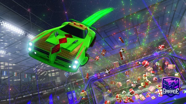 A Rocket League car design from Wave449