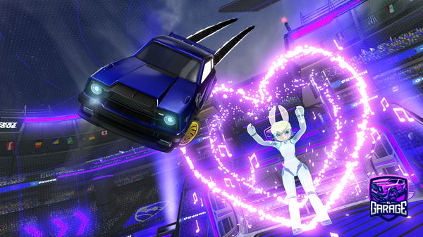 A Rocket League car design from ZOIXXS