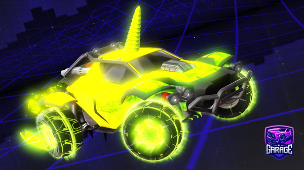 A Rocket League car design from SuperCayse