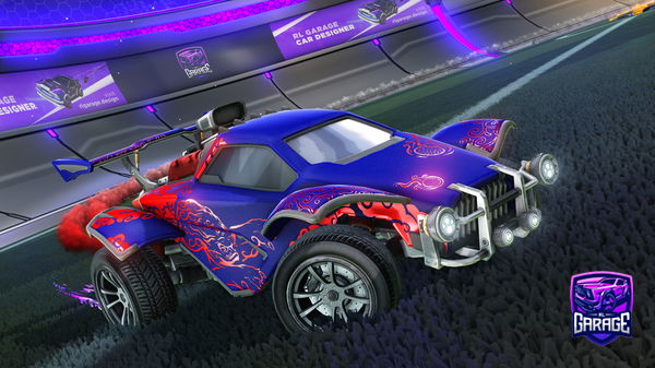 A Rocket League car design from rafaellxx06